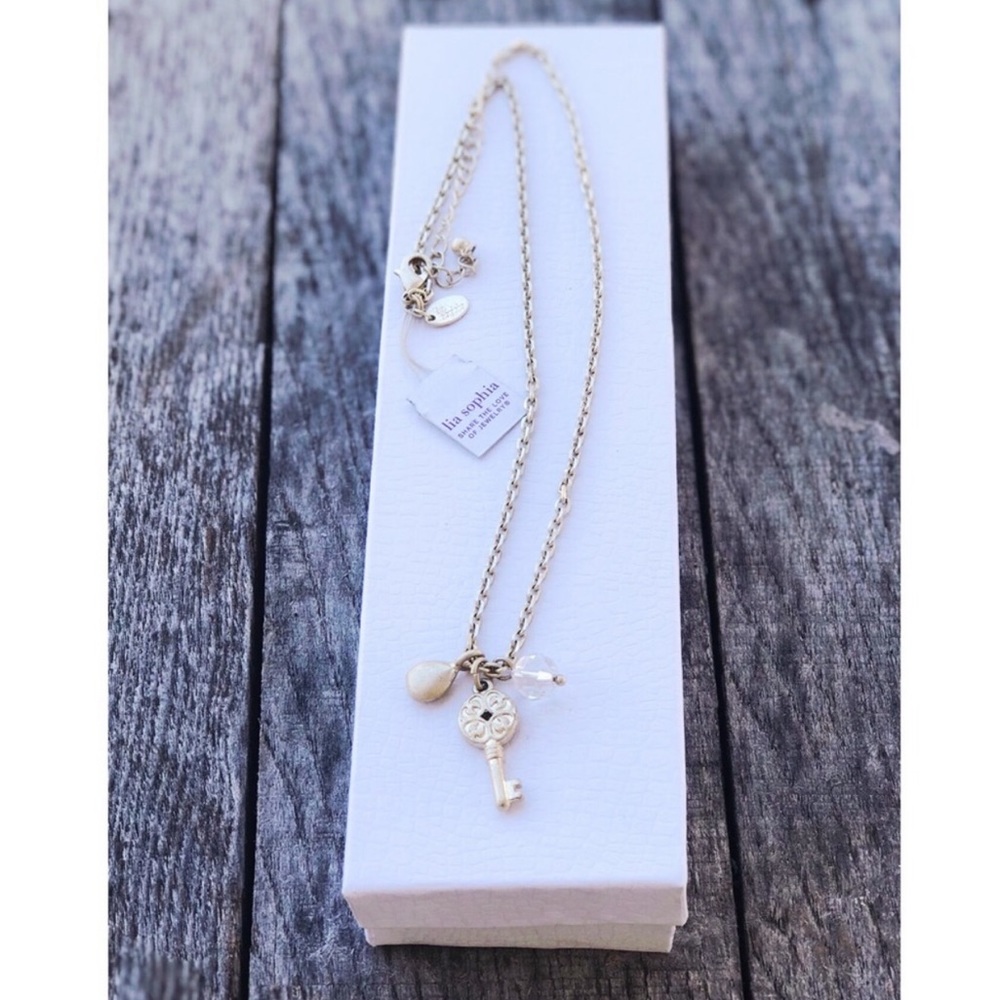 Lia Sophia Charm Necklace